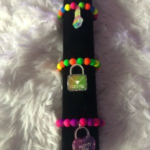 Little girls bracelets with charm